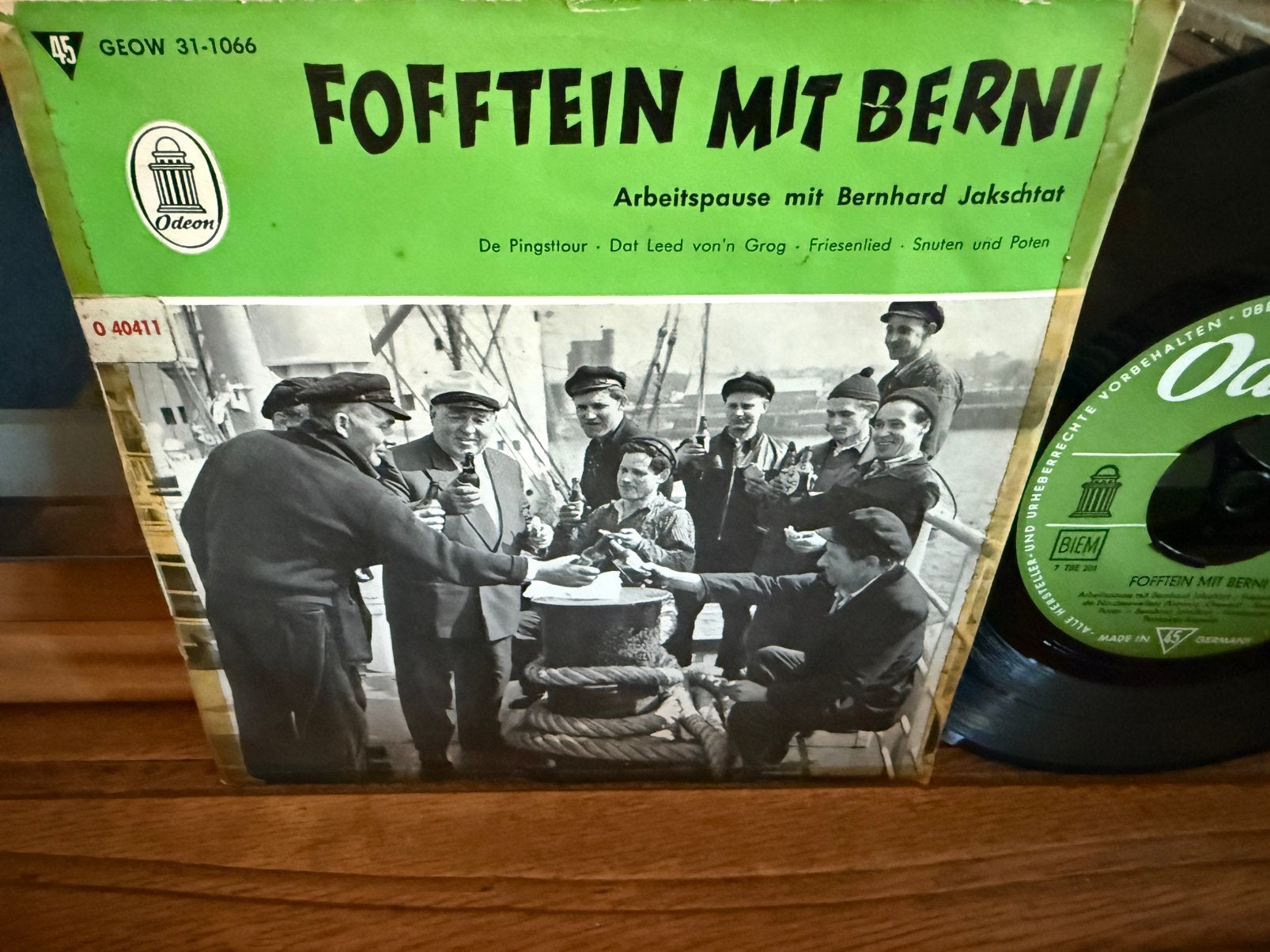 Fofftein Mit Berni, 7 inch, Ophalen of Verzenden, Zo goed als nieuw, EP
