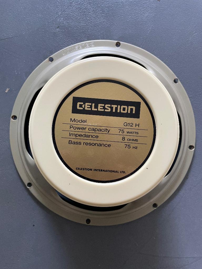 Celestion G12H 75w 8ohm creamback, Musique & Instruments, Amplis | Basse & Guitare, Enlèvement, Comme neuf, Guitare