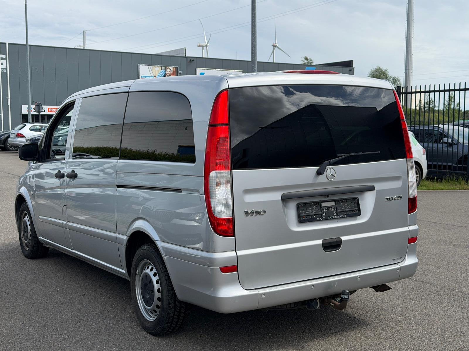 Mercedes Vito 2.2D– 04/2014– 208.000km– Gekeurd voor verkoop, Auto's, Euro 5, Zwart, Parkeersensor, Bedrijf