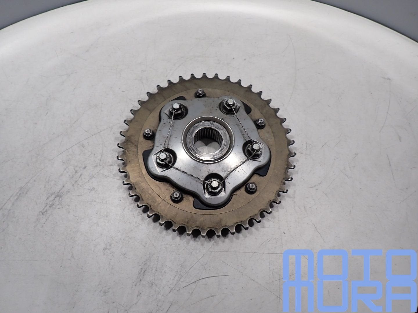 Ducati 848 EVO 2011 - 2013 : pignon arrière, roue dentée arr, -, Utilisé, -, -