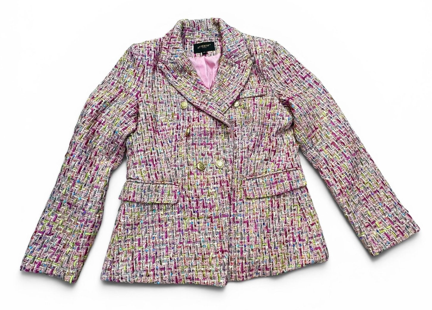 Blazer -prachtig kleuren - merk Attentif - maat 42, Kleding | Dames, Jasjes, Kostuums en Pakken, Ophalen of Verzenden, Zo goed als nieuw