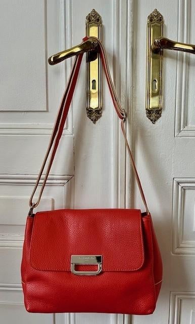 Le Tanneur oranje handtas, Handtassen en Accessoires, Ophalen, Zo goed als nieuw, Oranje, Handtas