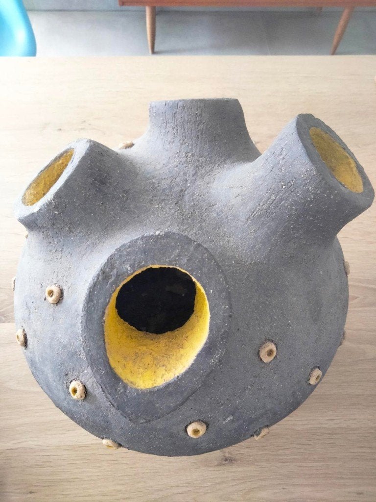 1970s vintage studio keramiek object kunst, Ophalen
