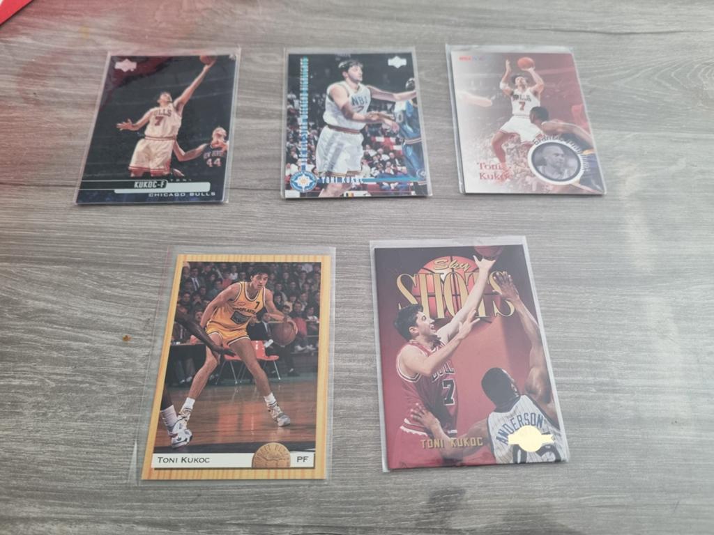 Toni Kukoc, Ophalen of Verzenden, Gebruikt, Meerdere plaatjes