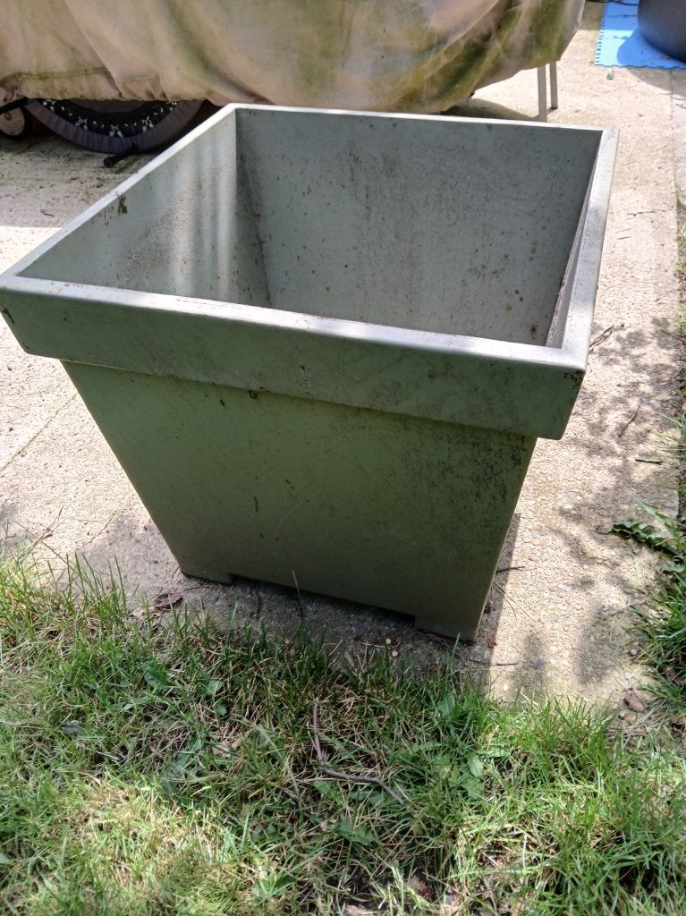 plantbakken, Tuin en Terras, Ophalen, Gebruikt, Metaal, Balkon