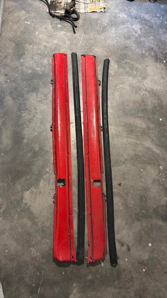 Silents/jupes latérales en caoutchouc pour Porsche 911 G, Enlèvement ou Envoi, Avant, Porsche