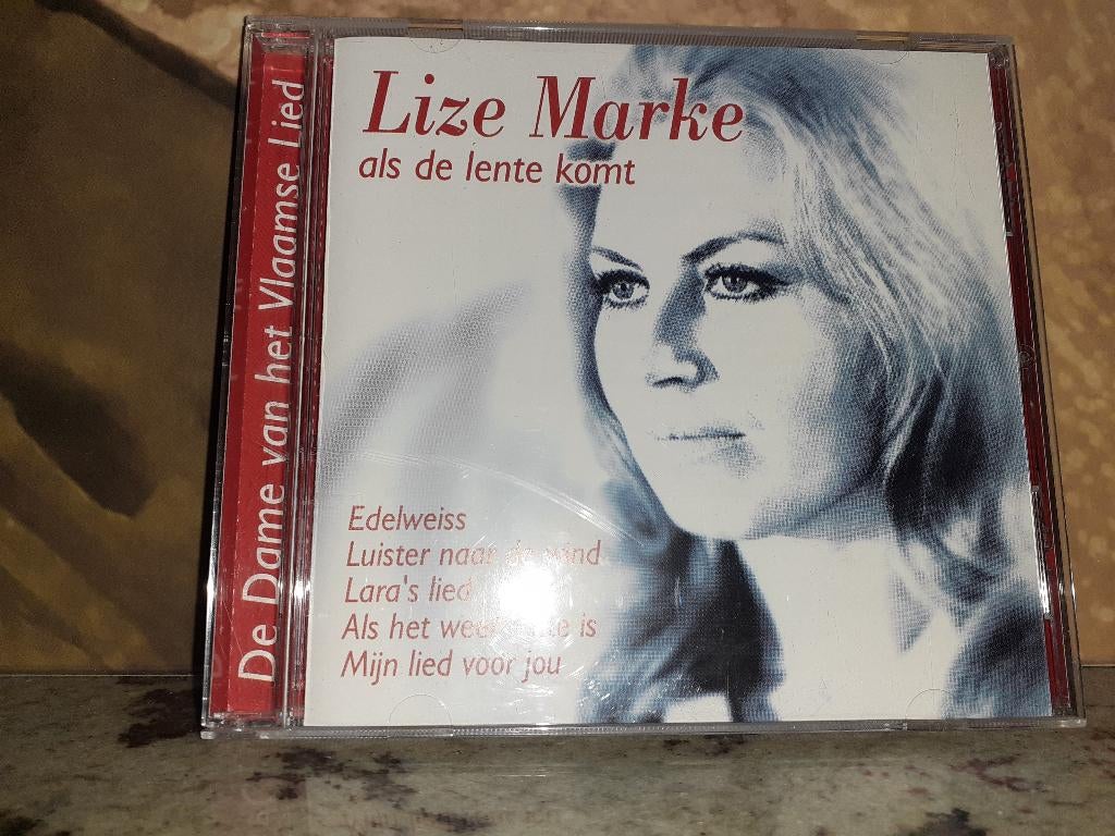 LIZE MARKE, Als De Lente Komt, cd, chanson, Ophalen of Verzenden, Zo goed als nieuw, Levenslied of Smartlap