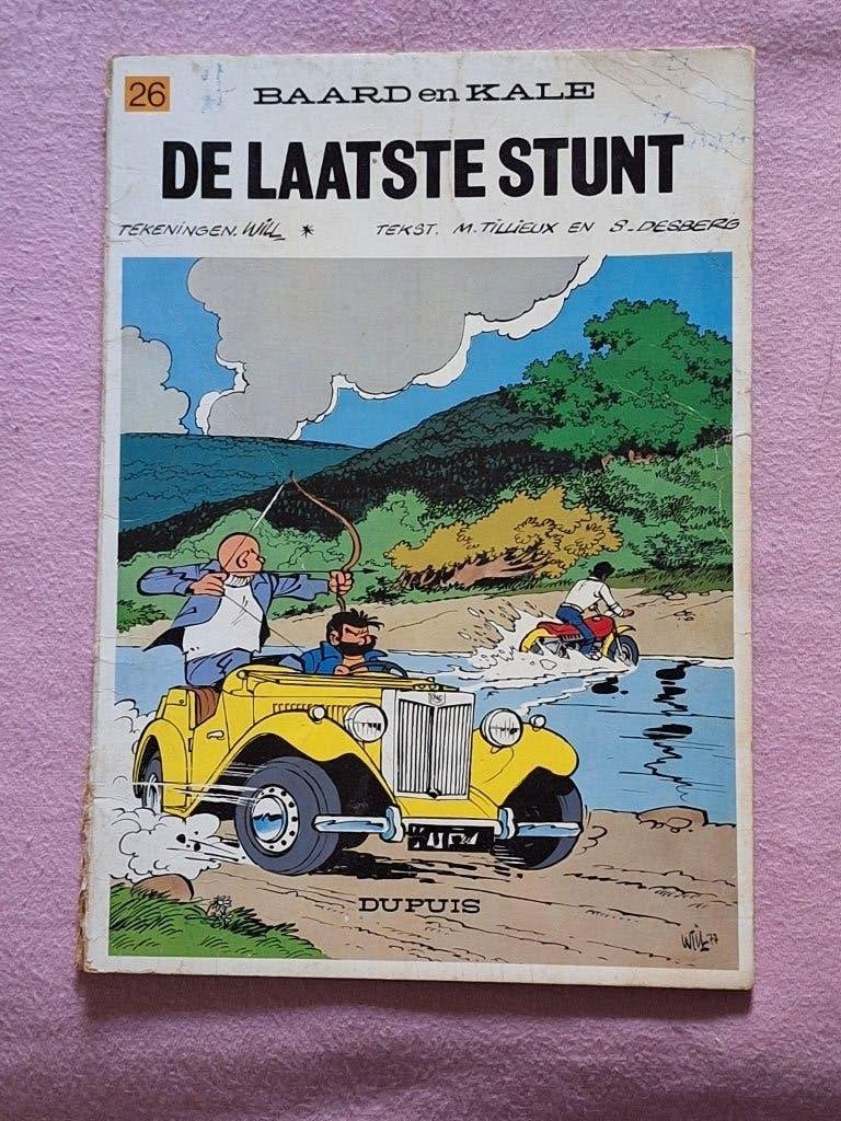 Baard en Kale 26: de laatste stunt, Eén stripboek, Ophalen of Verzenden, Gelezen