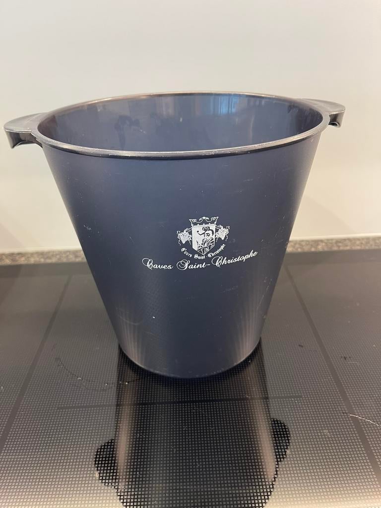 kunststof champagnekoeler Caves Saint-Christophe, Maison & Meubles, Seaux, Enlèvement ou Envoi, Utilisé, Synthétique