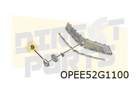 Opel Astra L (1/22-) (O5) embleem logo "Opel" voorzijde Orig, Auto-onderdelen, -, Verzenden, -, Opel