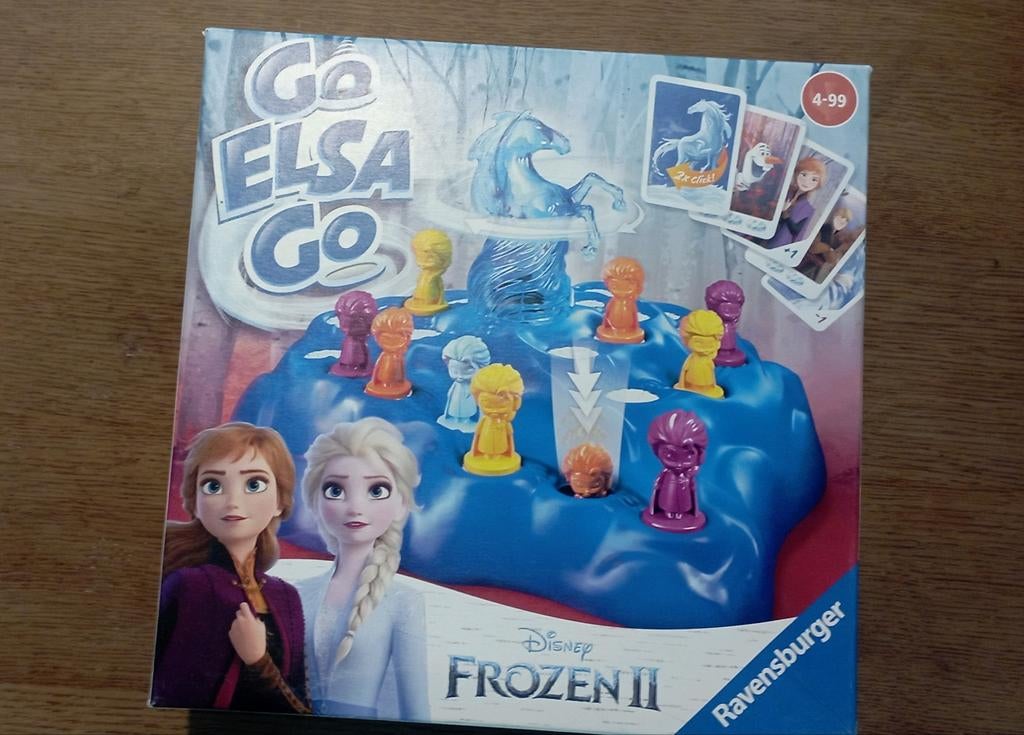 Game Go Elsa Go Frozen 2 Ravensburger, Hobby en Vrije tijd, Ophalen of Verzenden