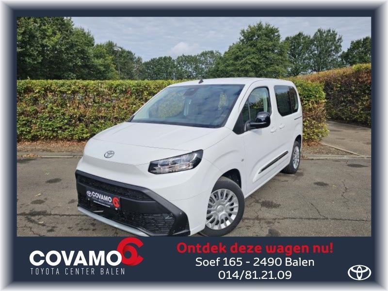 Toyota ProAce Shuttle 1.5 diesel + trekhaak, Auto's, 75 kW, ProAce, Wit, Bedrijf