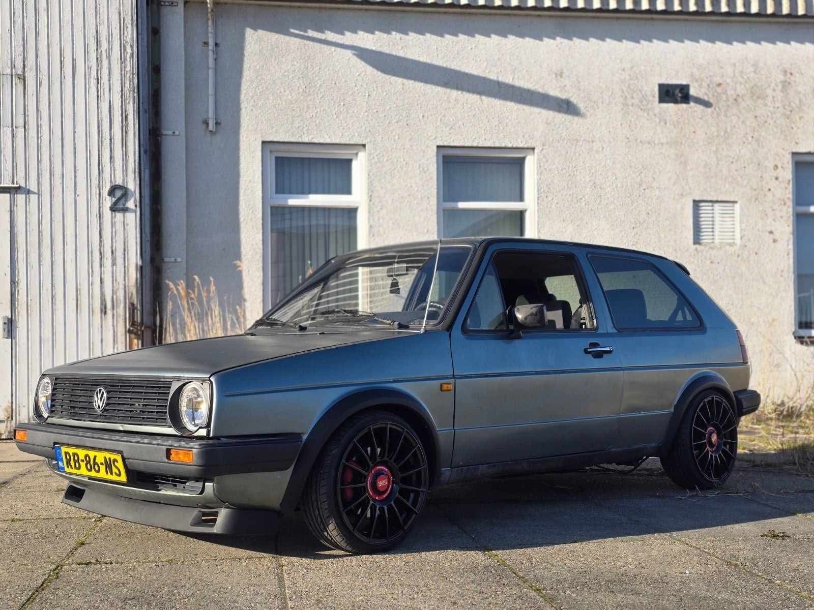 Volkswagen Golf 2.8 VR6 1986, Voorwielaandrijving, Blauw, Handgeschakeld, Particulier