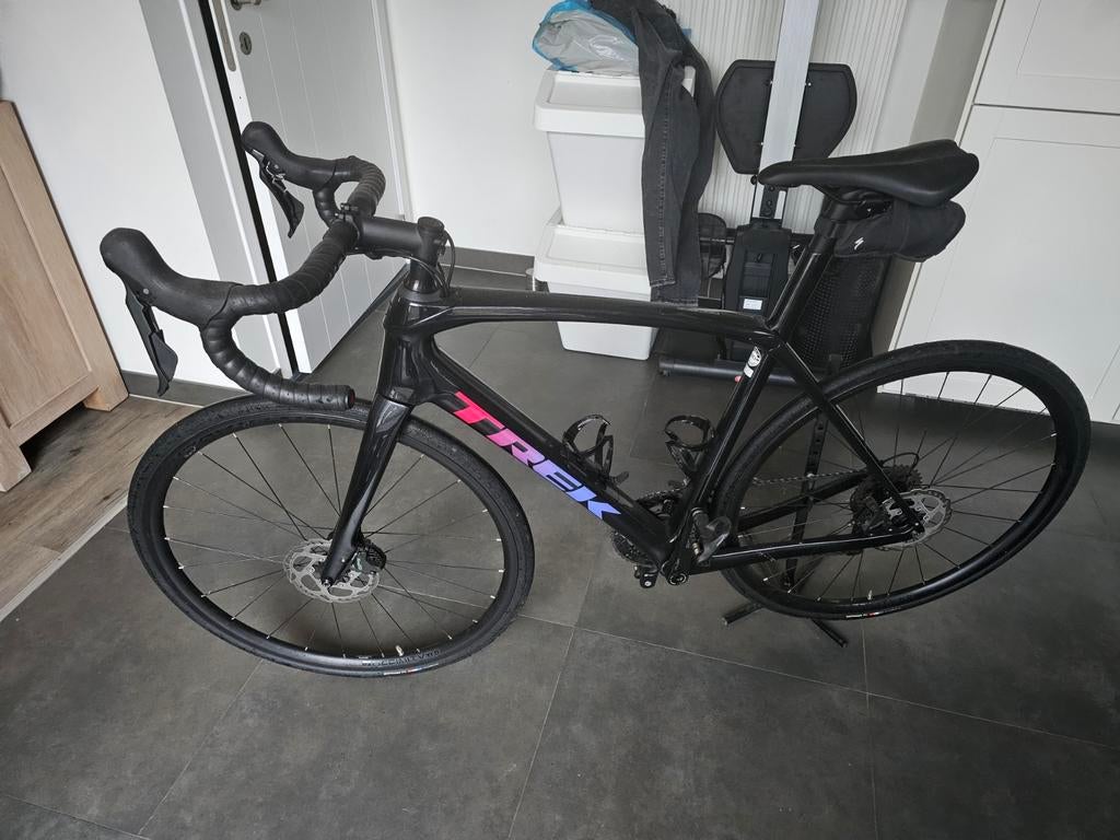 Koersfiets Domane SL 4 56 Voodoo Trek Black, Ophalen, Zo goed als nieuw, 24 inch of meer, Trek