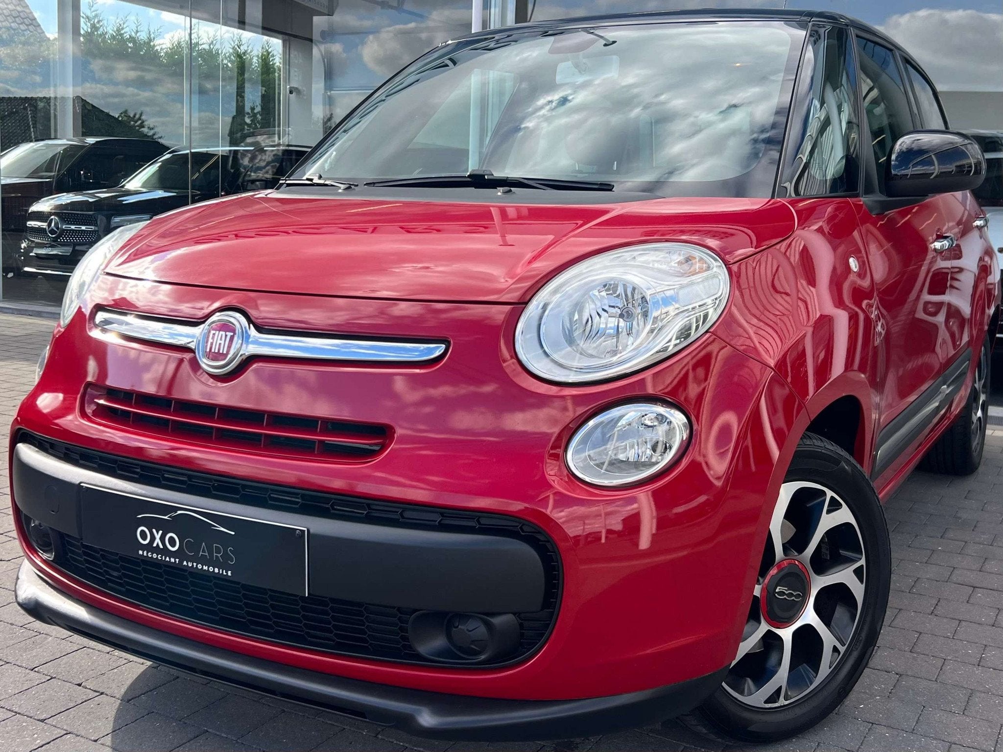 Fiat 500L 1.4i Pop Star 95CV / Airco / Cruise / Camera / Rad, Autos, Rouge, Achat, Euro 6, Entreprise