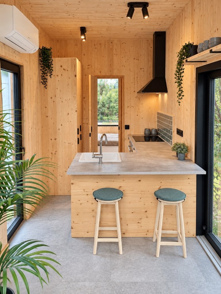Nieuw lichtrijk Tiny House House te koop, Caravans en Kamperen, Tot en met 2