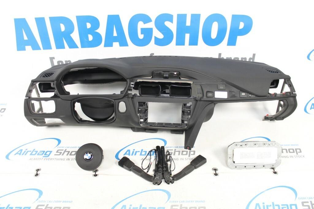 Airbag kit Tableau de bord blanc couture BMW 3 serie