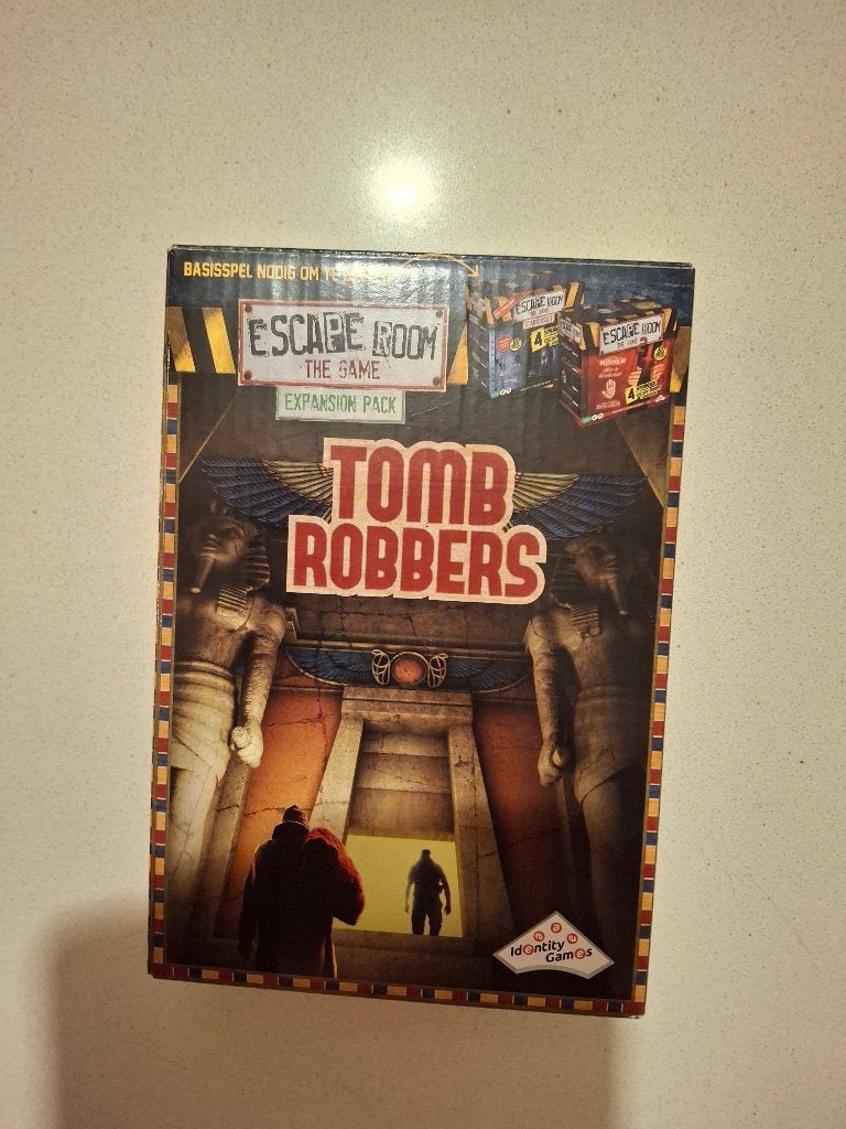 Escape room the game expansion pack, Drie of vier spelers, Ophalen of Verzenden, Zo goed als nieuw, Identity Games