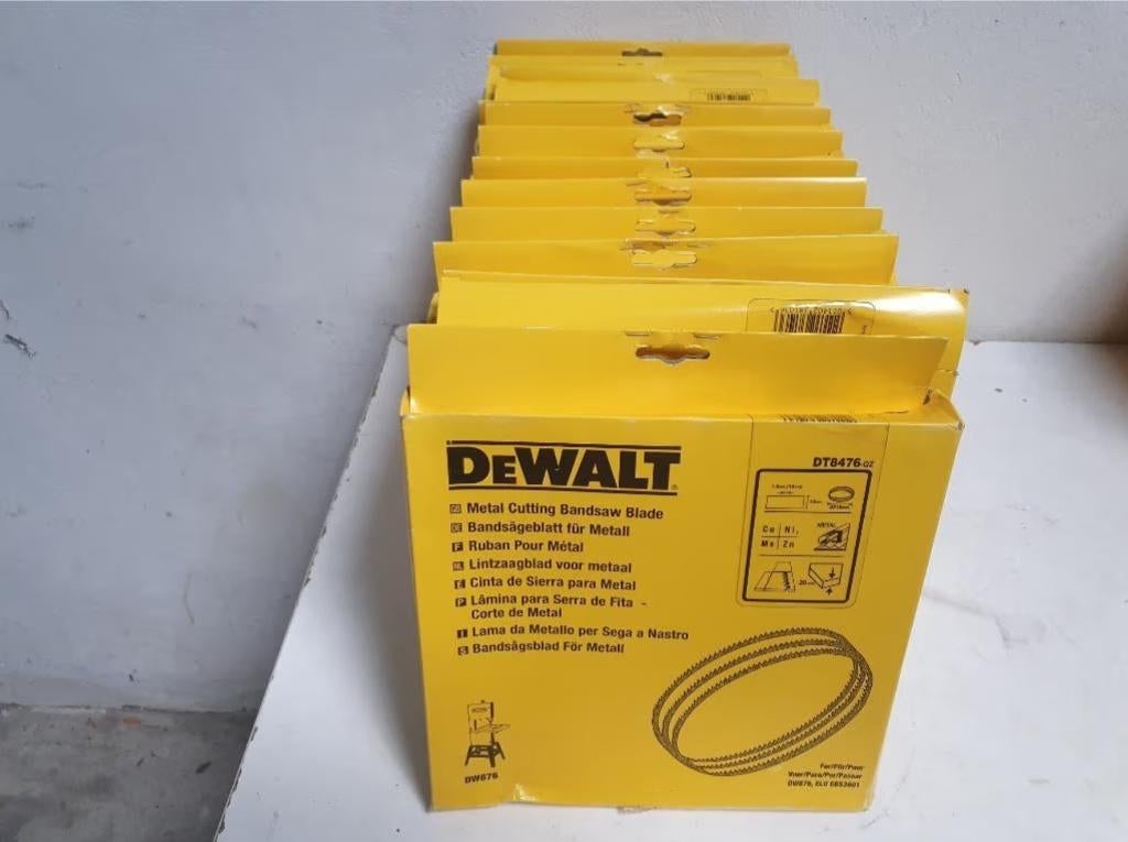 Dewalt DT8476-QZ Lintzaagblad DW876 Metaal/Non-ferro (6 st), Doe-het-zelf en Bouw, Nieuw, Ophalen of Verzenden, Dewalt, Lintzaag