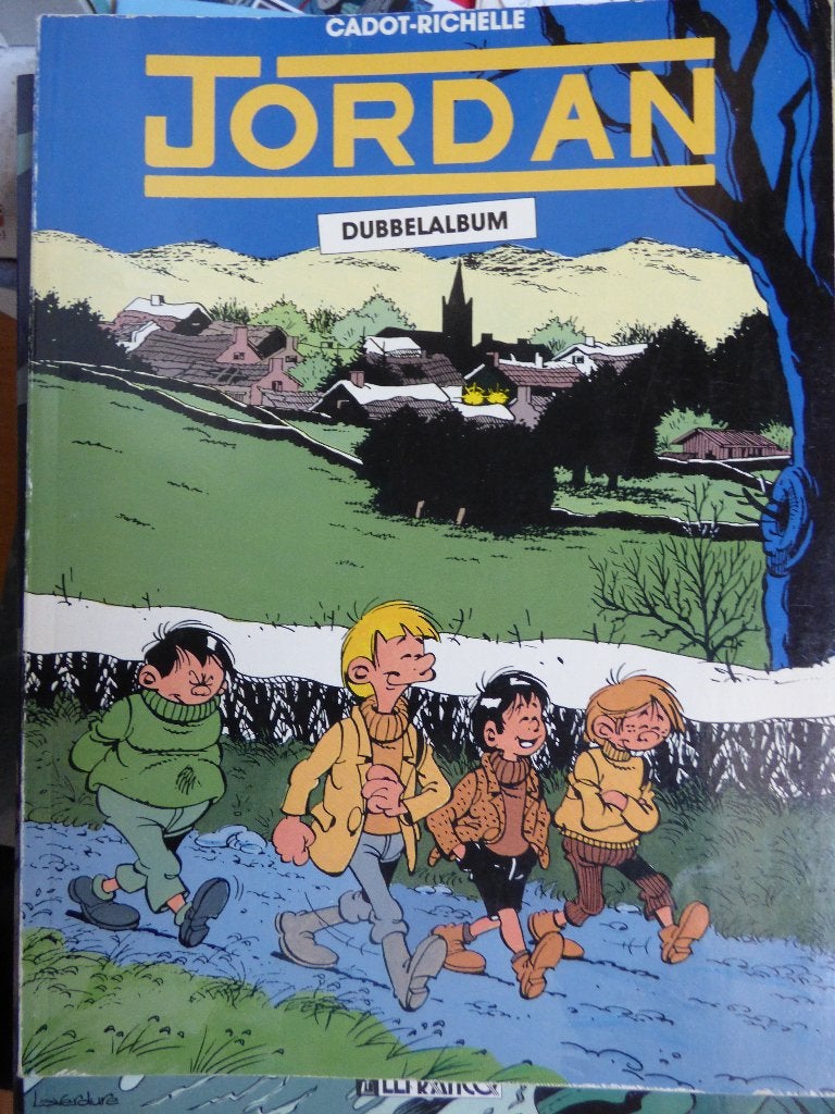 jordan, dubbel album, nr 1 en nr 2 in dikke softcover 96 blz, Verzenden