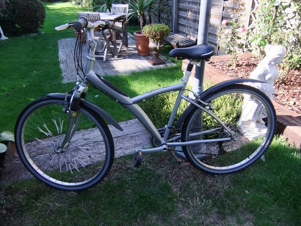 damesfiets, Fietsen en Brommers, Velgrem, 47 tot 50 cm, Versnellingen, Zo goed als nieuw
