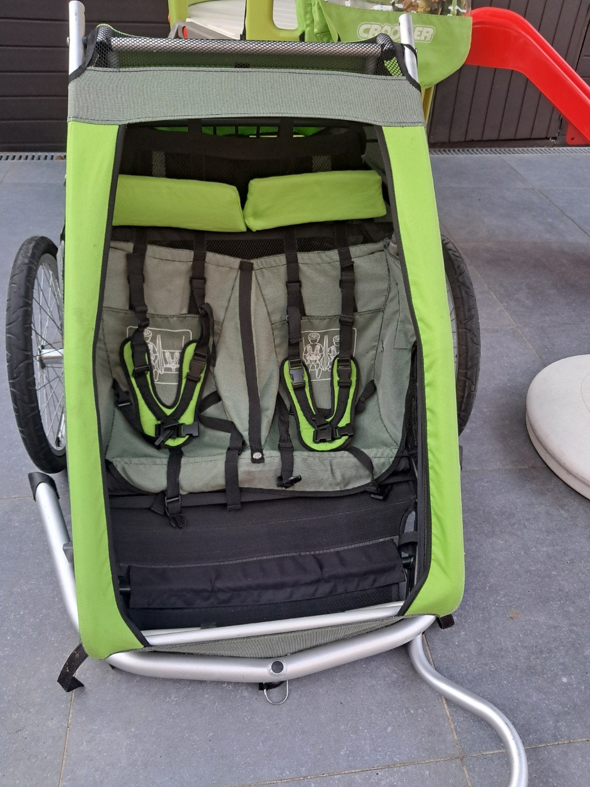 croozer trekcar voor fiets, Fietsen en Brommers, Ophalen, Gebruikt
