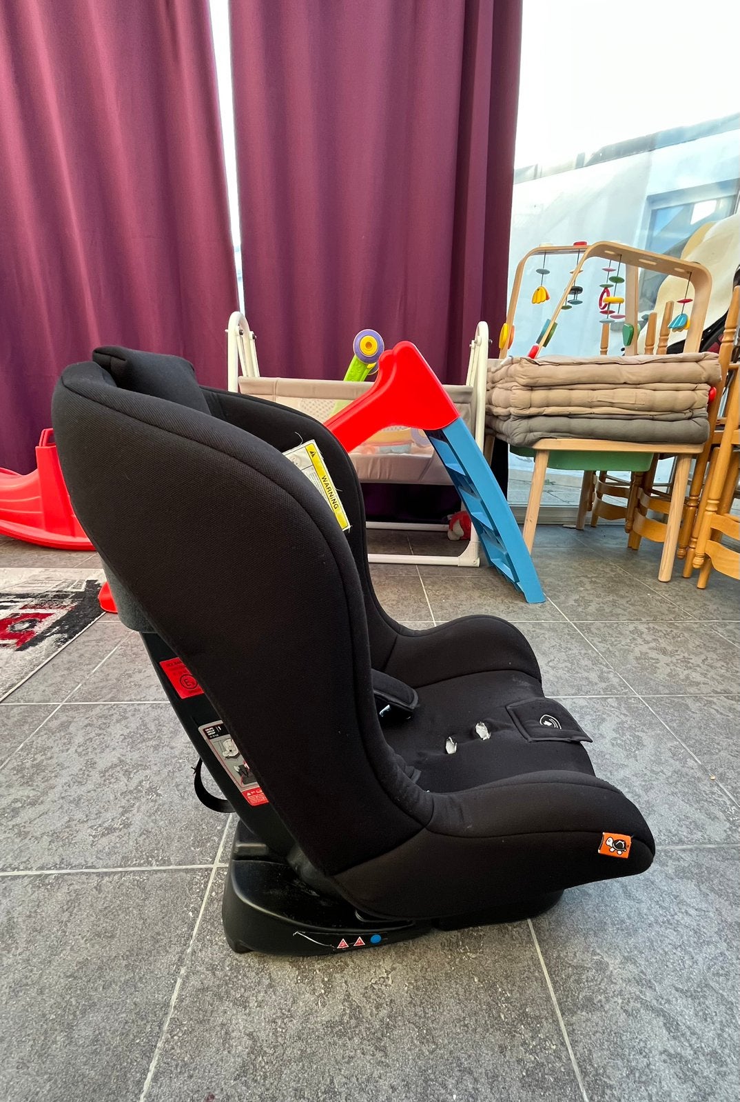 Babyauto kinderzit, Kinderen en Baby's, 9 t/m 18 kg, Zijbescherming, Ophalen, Overige merken