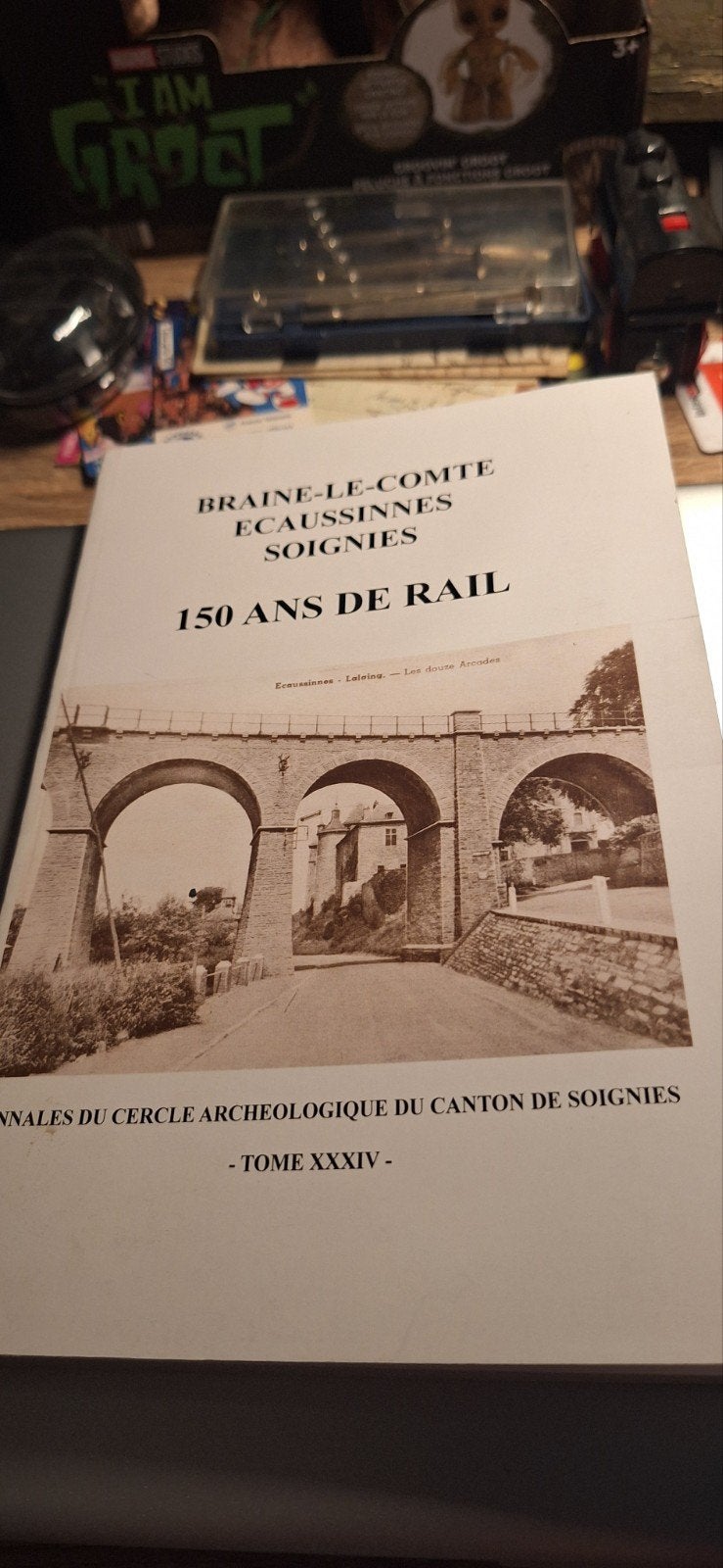 Livre 150 ans du rail Braine le. omte Ecaussinnes  Soignies, Livres, Enlèvement ou Envoi