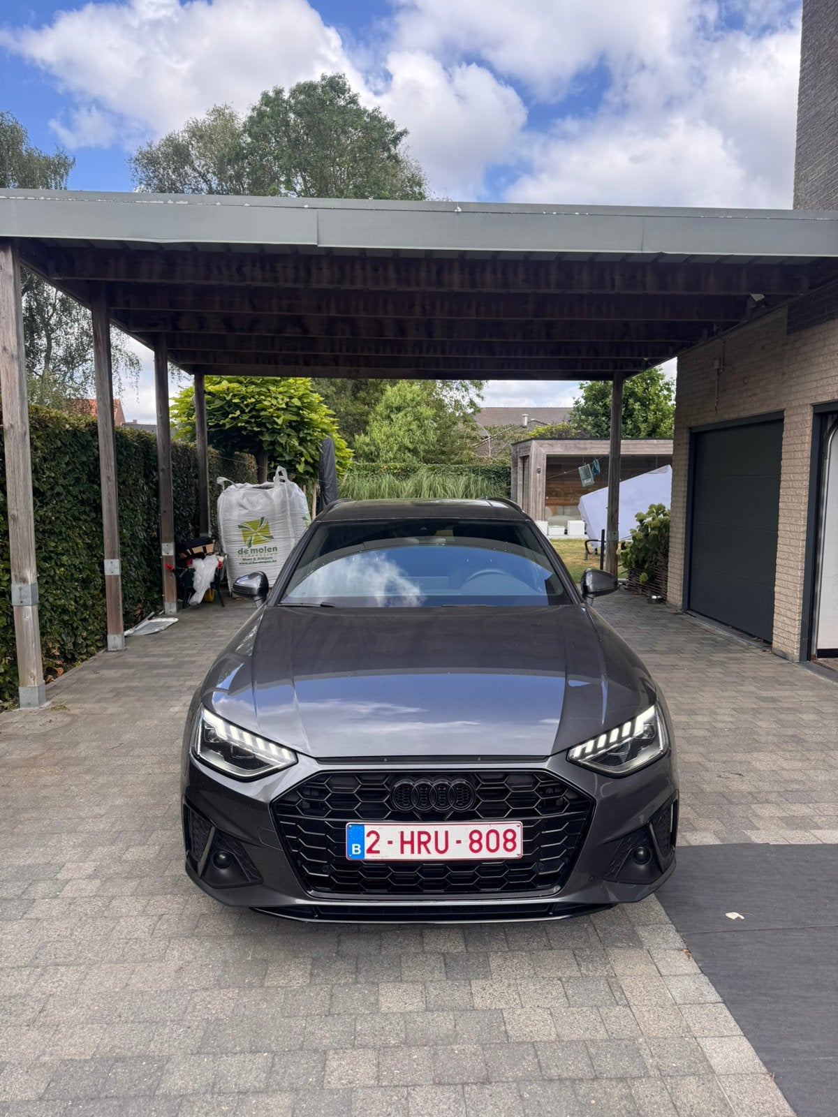 Avant 35 TFSI Design S tronic (shadow pakket), Autos, Audi, Cuir, Argent ou Gris, Achat, Noir