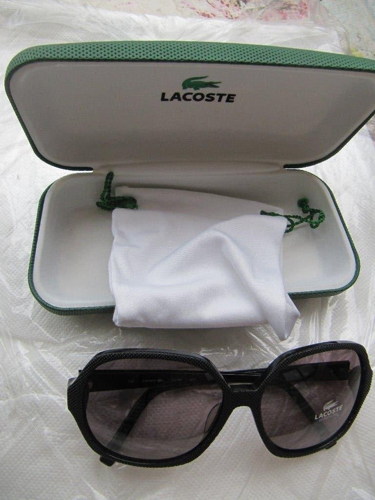 Lunettes de soleil LACOSTE pour homme, Enlèvement ou Envoi, Neuf, Noir, Lunettes de soleil