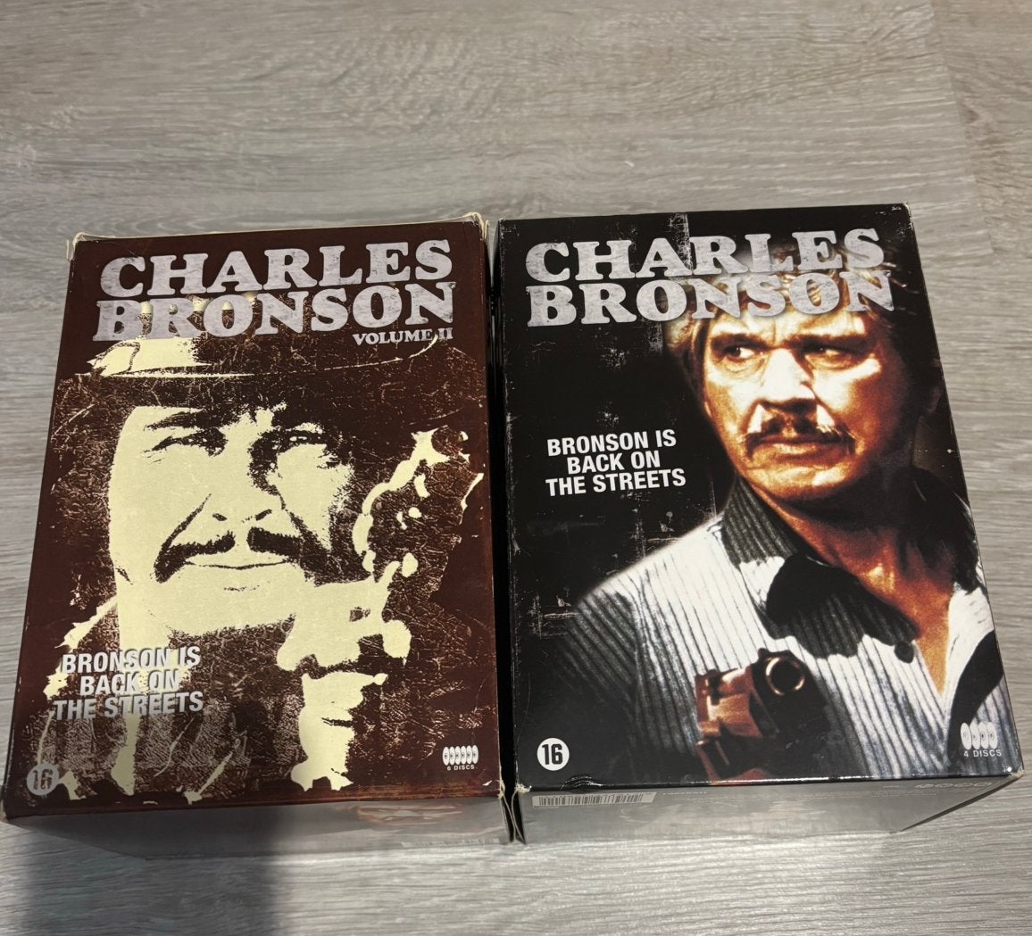 Charles Bronson Volume I & II - 10 dvd’s boxset, Cd's en Dvd's, Dvd's | Tv en Series, Vanaf 16 jaar, Ophalen of Verzenden, Actie en Avontuur