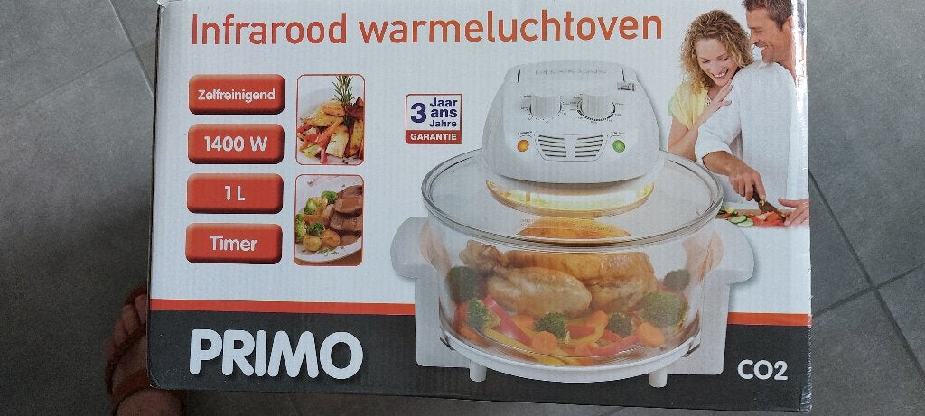 electrische warme luchtoven, Ophalen, Overige merken, Hete lucht, Nieuw