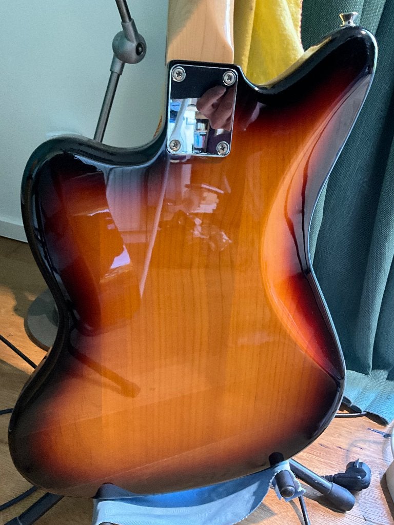 Fender Jazzmaster Heritage 60’ Novak Mastery Staytrem, Enlèvement ou Envoi, Utilisé, Solid body, Fender