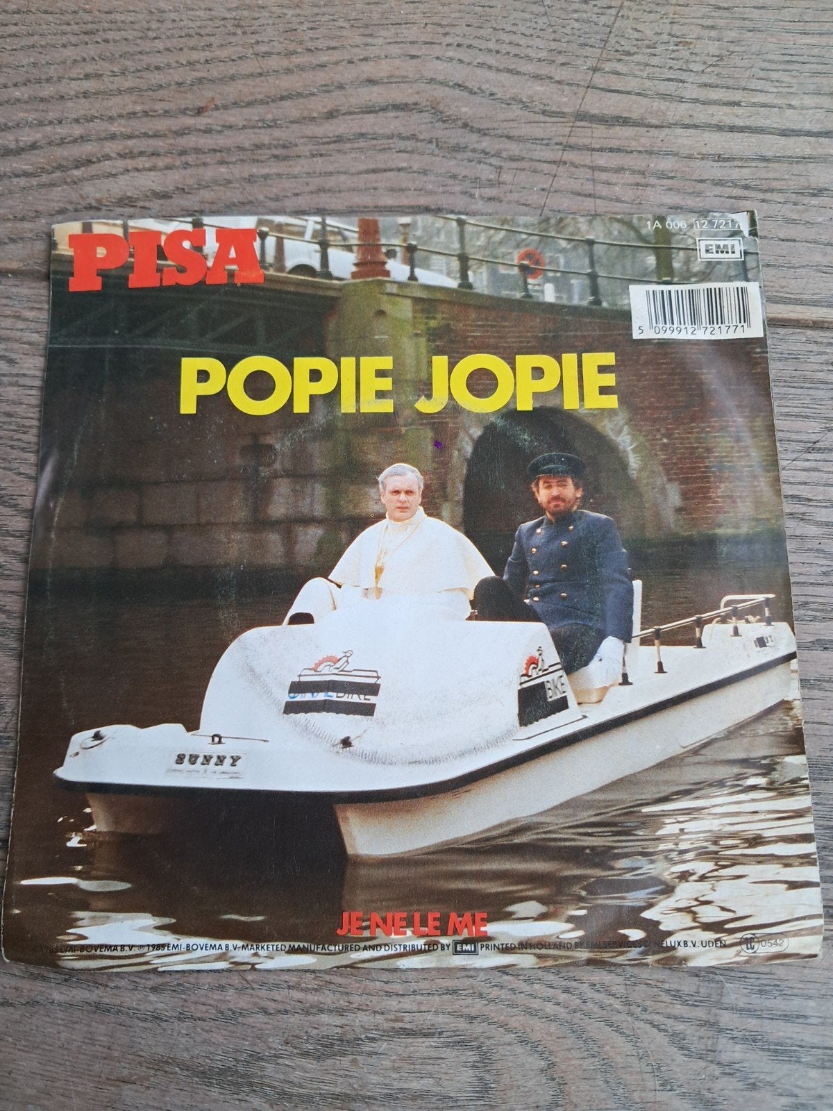 Single : Popie Jopie (Pisa), Ophalen of Verzenden