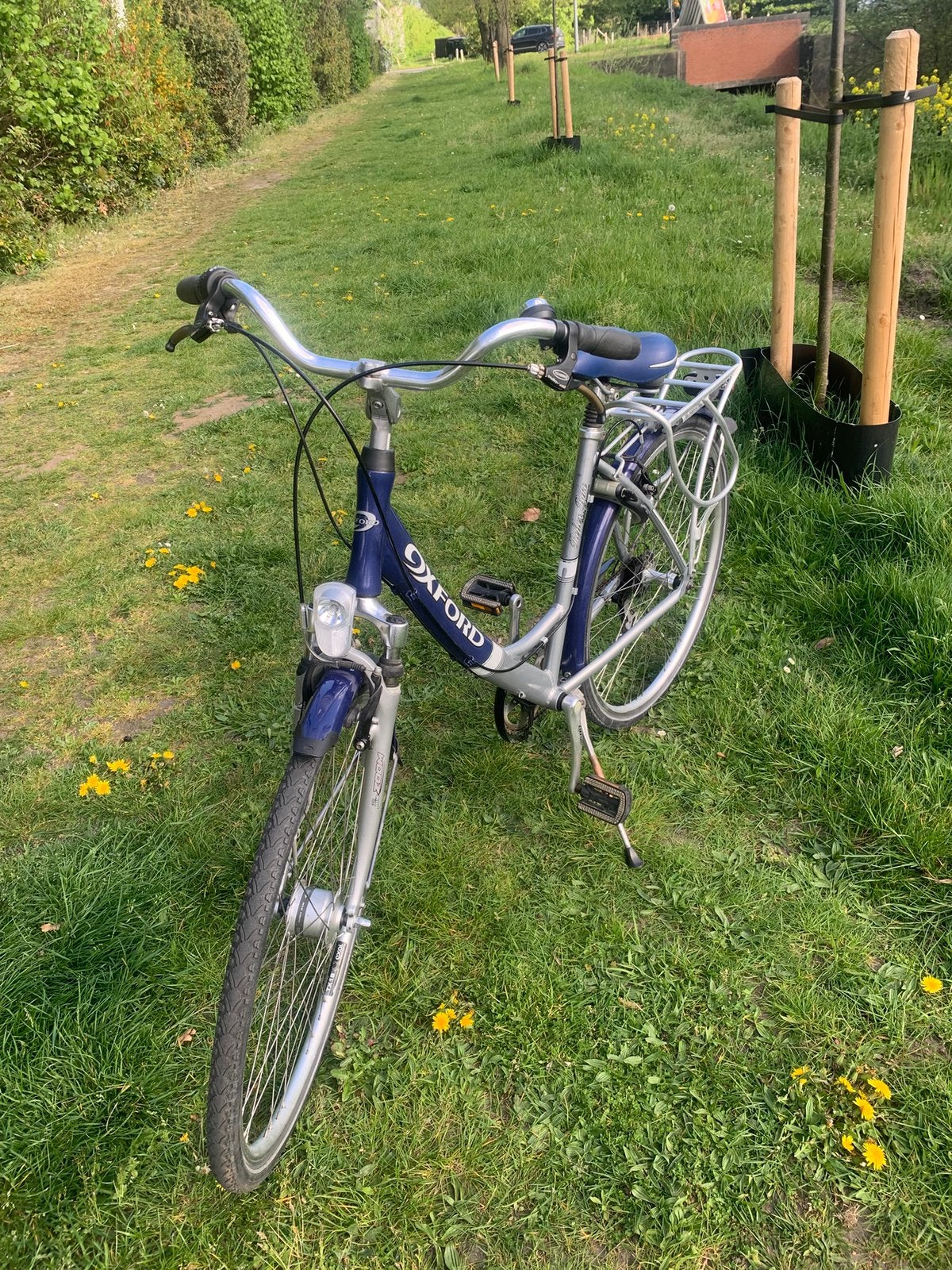 DAMESFİETSE, Fietsen en Brommers, 47 tot 50 cm, Ophalen, Zo goed als nieuw