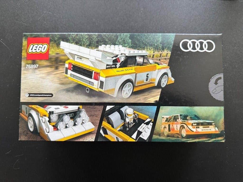 Lego Audi Sport Quattro S1, Neuf, Lego, Ensemble complet, Speed Champions