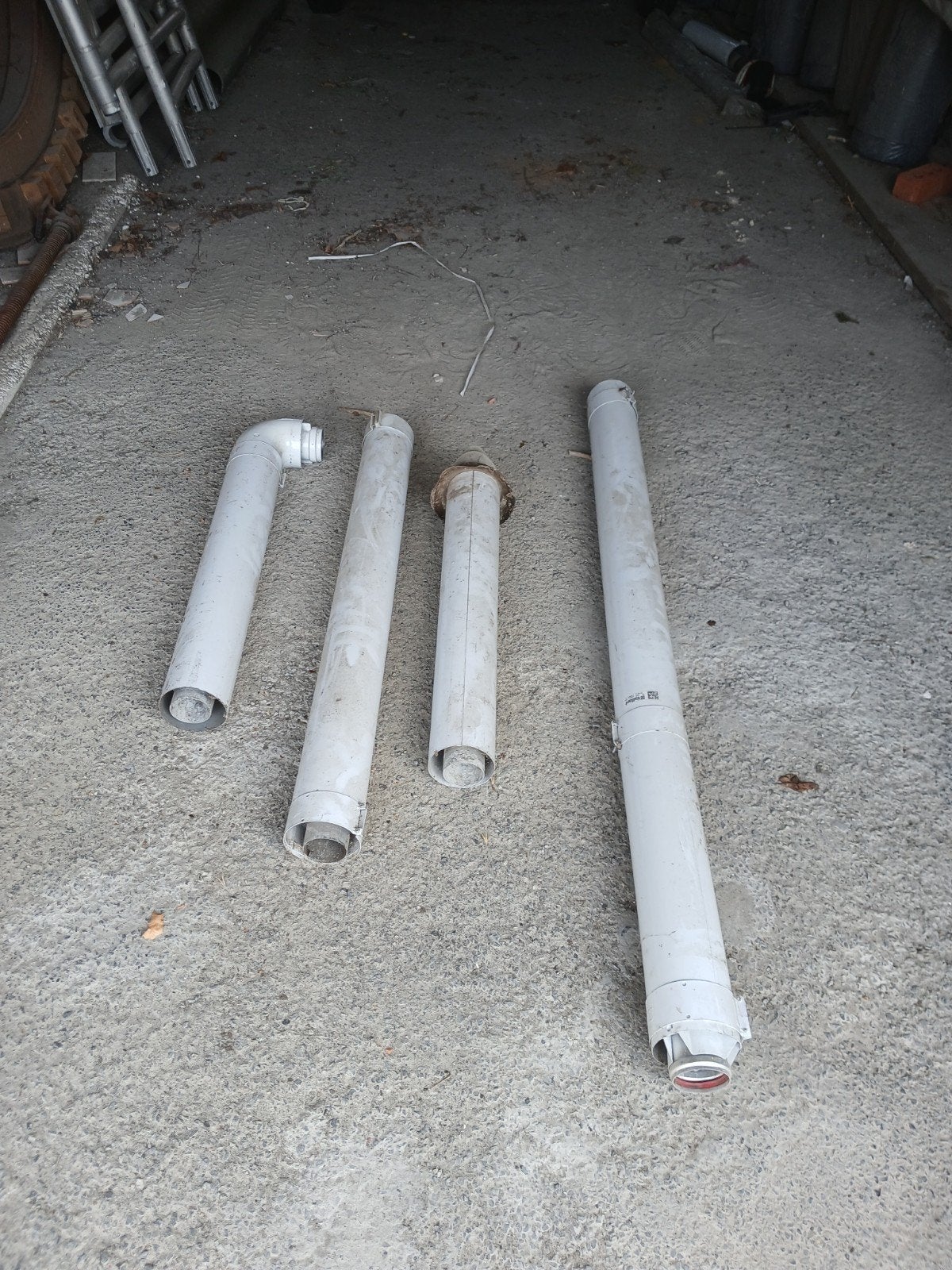 Lot de conduite d'évacuation de chaudière., Bricolage & Construction, Enlèvement