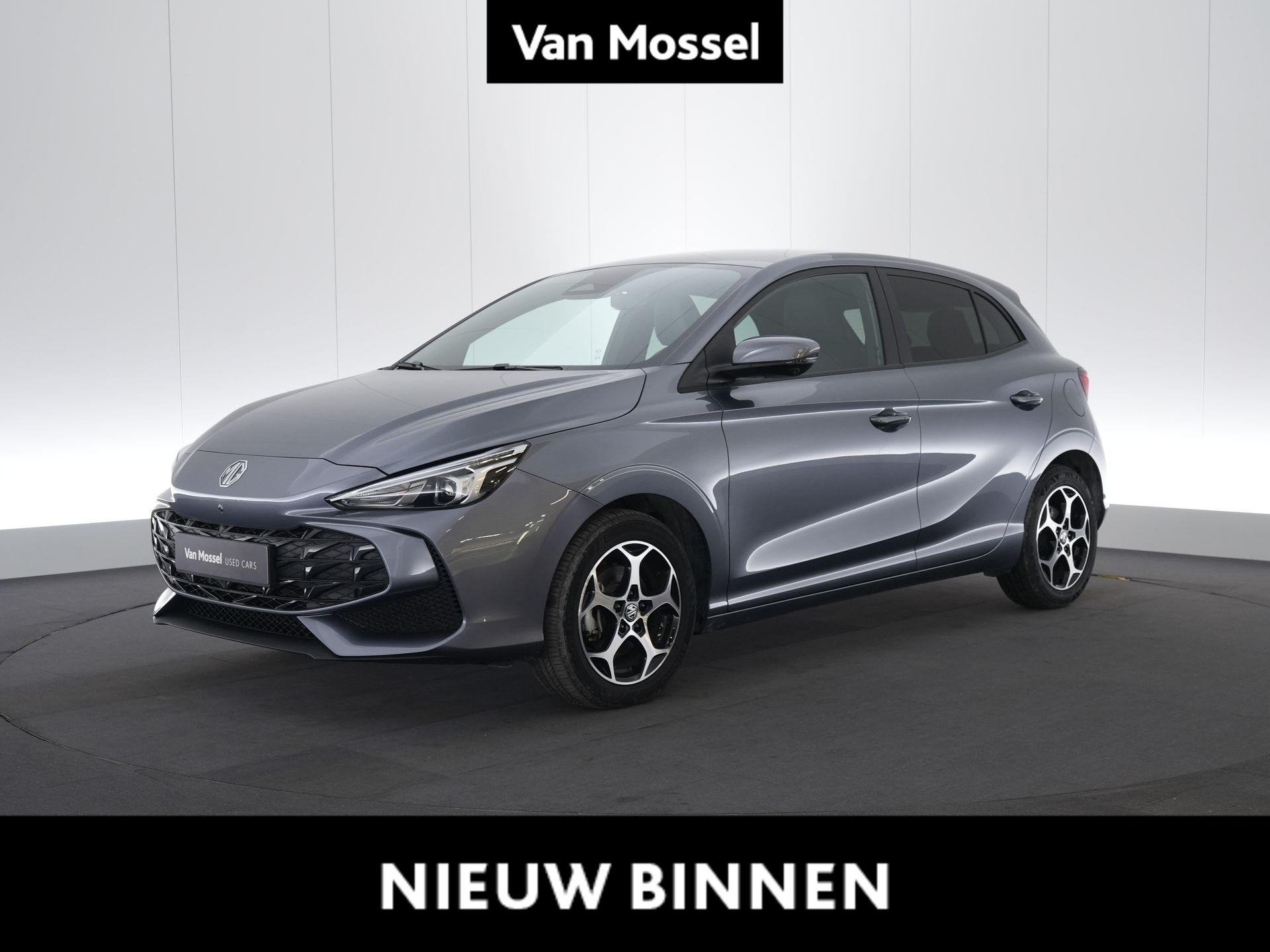MG MG3 Hybrid+ Luxury MG iSMART - 360° parkeercamera - key, Auto's, Stof, 4 cilinders, Bedrijf, 5 zetels