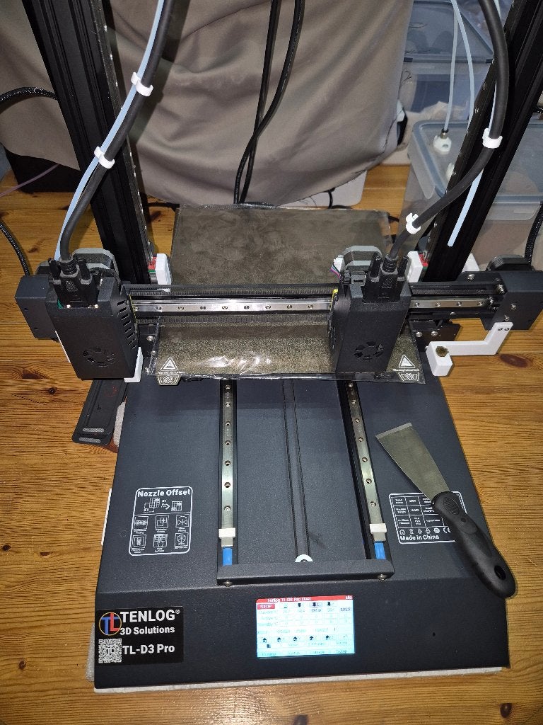 imprimante 3D Tenlog TL D3 pro avec carte mère Duet3D., Informatique & Logiciels, Wi-Fi intégré, Enlèvement, Utilisé, Filament