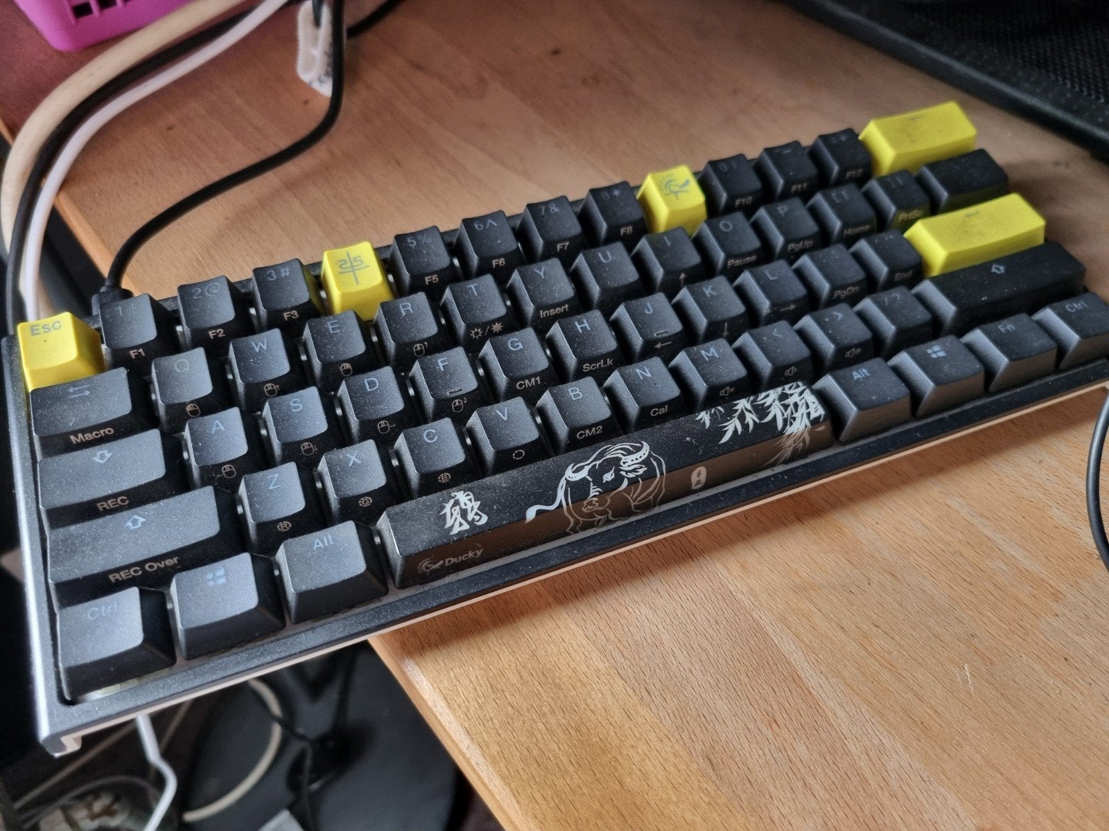 Ducky one 2 mini RGB, Computers en Software, Ophalen, Gebruikt, Gaming toetsenbord, Qwerty
