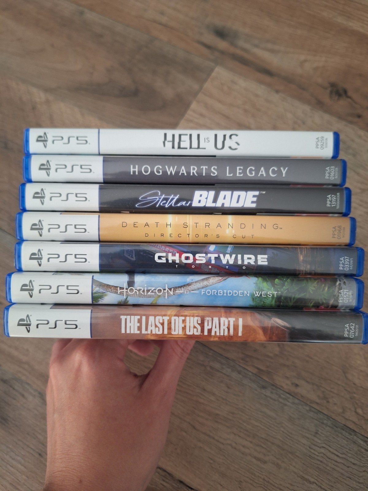 PS5 games bundel, Ophalen