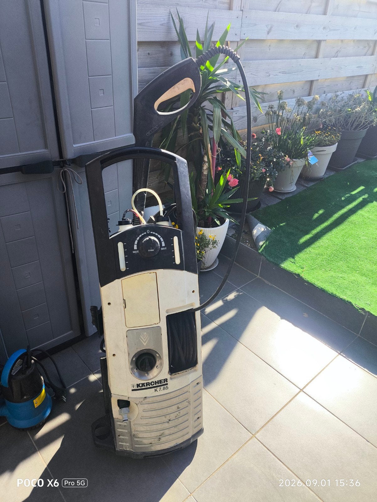 Kärcher K 7.85 krachtige hogedrukreiniger – voor onderdelen, Tuin en Terras, Hogedrukreinigers, Ophalen