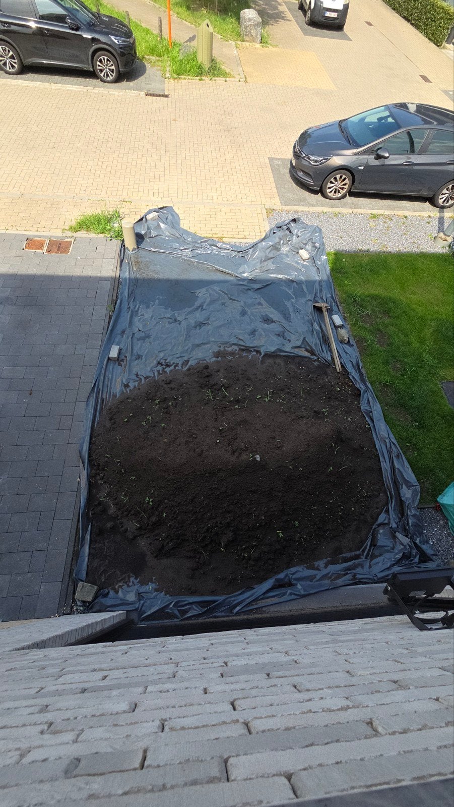 Teelaarde/zwarte grond - gratis, Caravans en Kamperen, Ophalen