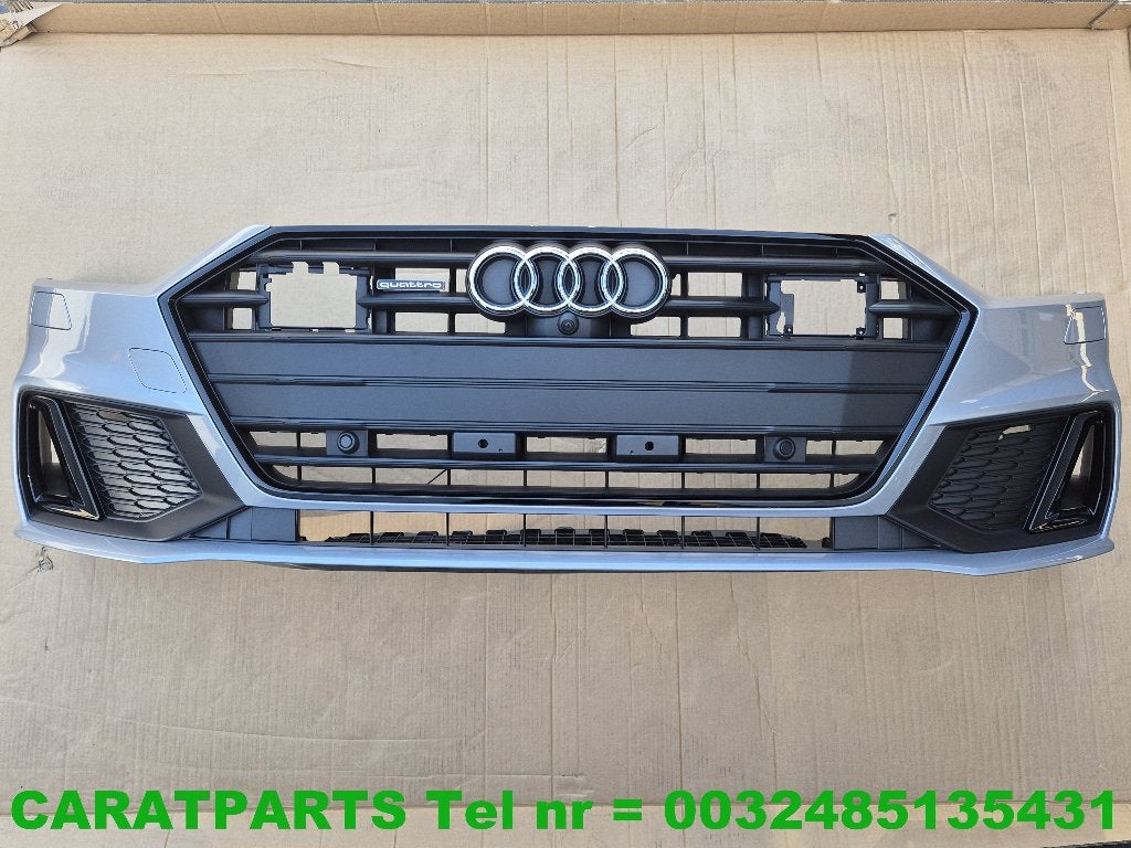 4K8807065 Pare-chocs Audi A7 Pare choc avant A7 C8 4K S Line, Enlèvement, Utilisé, Audi, Pare-chocs