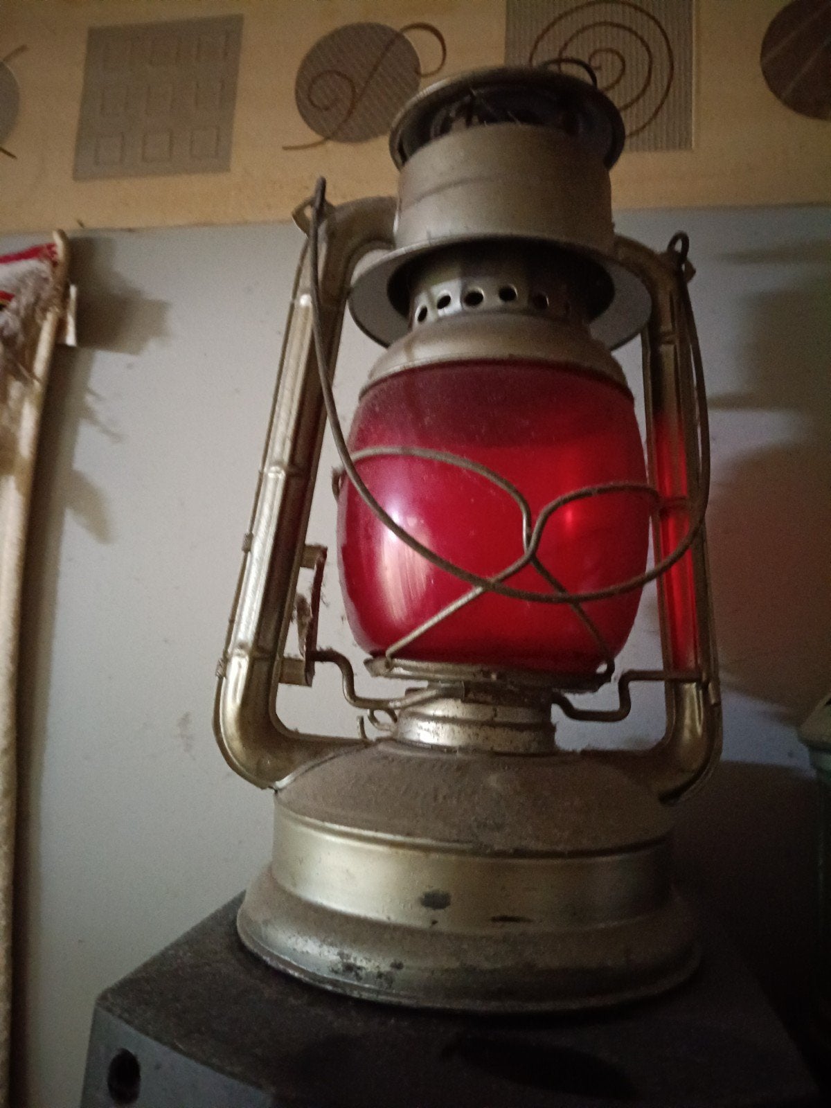 lampe à huile, Enlèvement