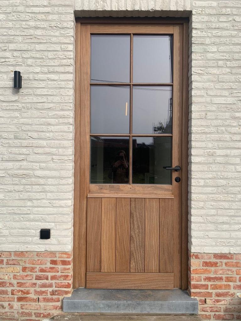 Houten buitendeuren, Ophalen
