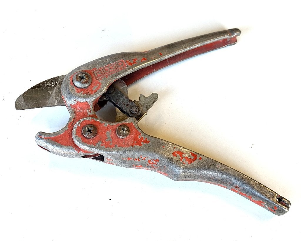 Ciseaux à tuyaux en plastique Ridgid Victor Tylenehose Coupe, Bricolage & Construction, Enlèvement ou Envoi
