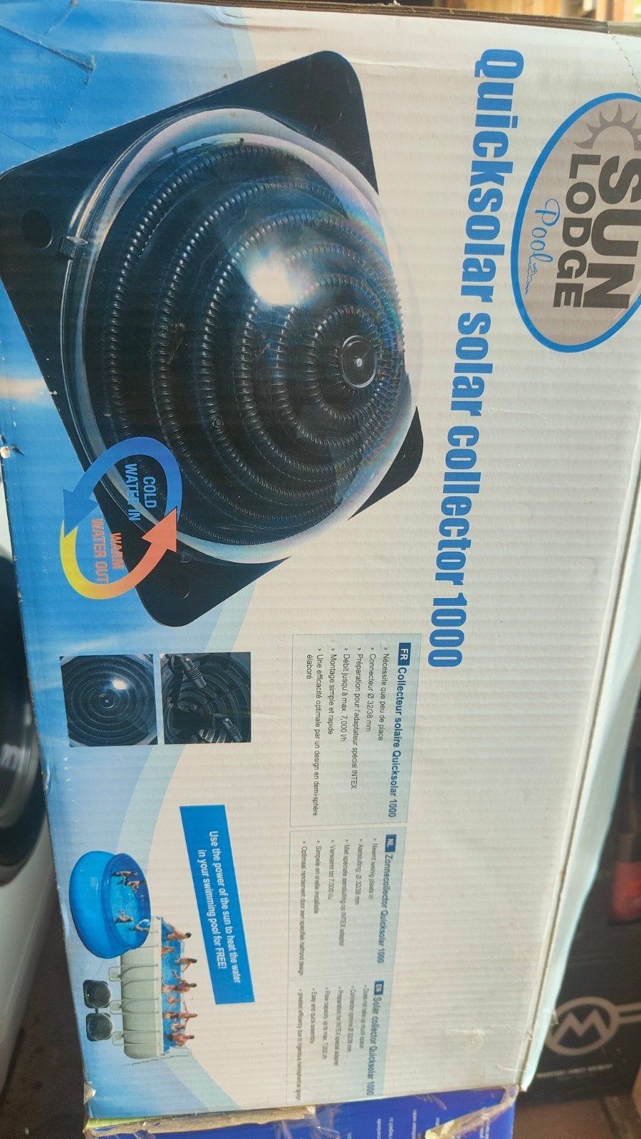 Zwembadverwarming, Tuin en Terras, Zwembad-toebehoren, Ophalen, Zo goed als nieuw, Verwarming