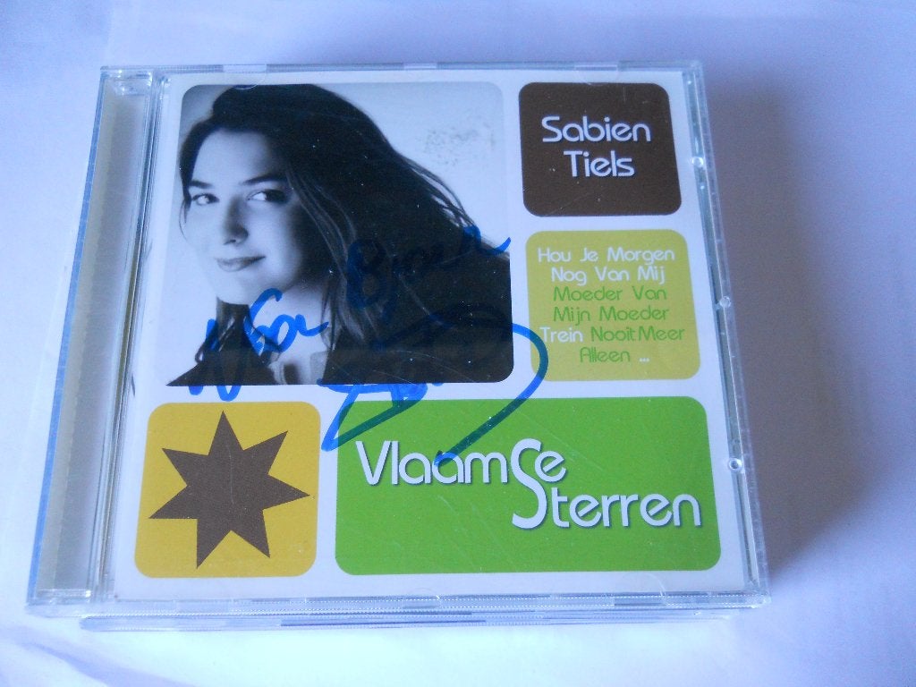 CD - SABIEN TIELS, Cd's en Dvd's, Eerste persing, Ophalen of Verzenden, Zo goed als nieuw, Levenslied of Smartlap
