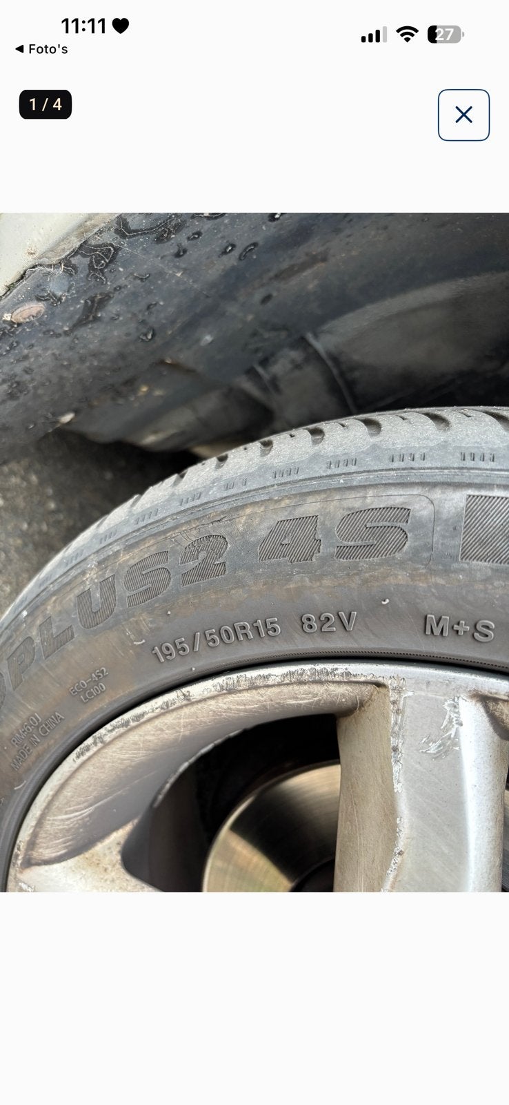 Auto banden, Enlèvement ou Envoi, Comme neuf